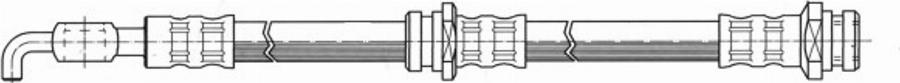 Pagid 70125 - Flexible de frein cwaw.fr