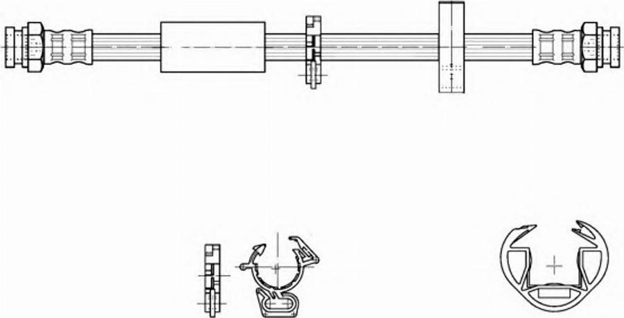 Pagid 70229 - Flexible de frein cwaw.fr