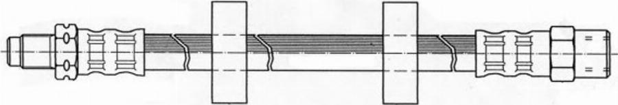 Pagid 71095 - Flexible de frein cwaw.fr