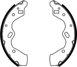 Pagid H9405 - Jeu de mâchoires de frein cwaw.fr