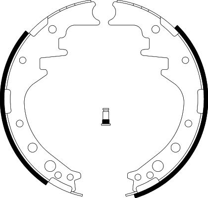 Pagid H1007 - Jeu de mâchoires de frein cwaw.fr