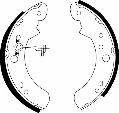 Pagid H8365 - Jeu de mâchoires de frein cwaw.fr