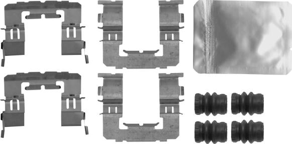 Pagid K0705 - Kit d'accessoires, plaquette de frein à disque cwaw.fr