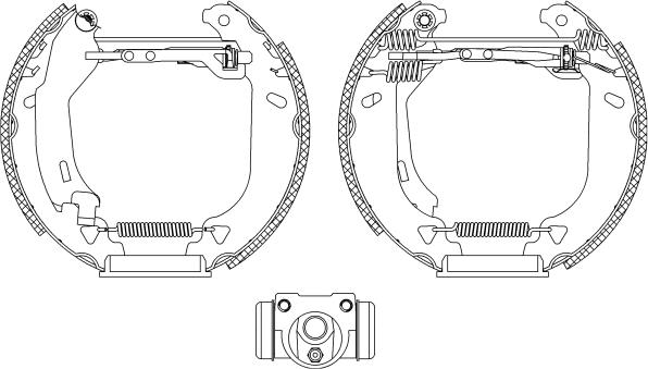 Pagid R0095 - Jeu de mâchoires de frein cwaw.fr