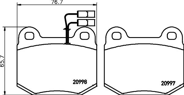 Pagid T4170 - Kit de plaquettes de frein, frein à disque cwaw.fr