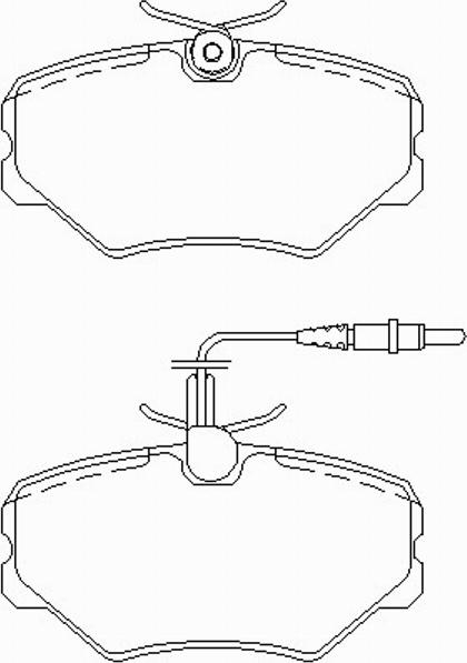 Pagid T5093 - Kit de plaquettes de frein, frein à disque cwaw.fr