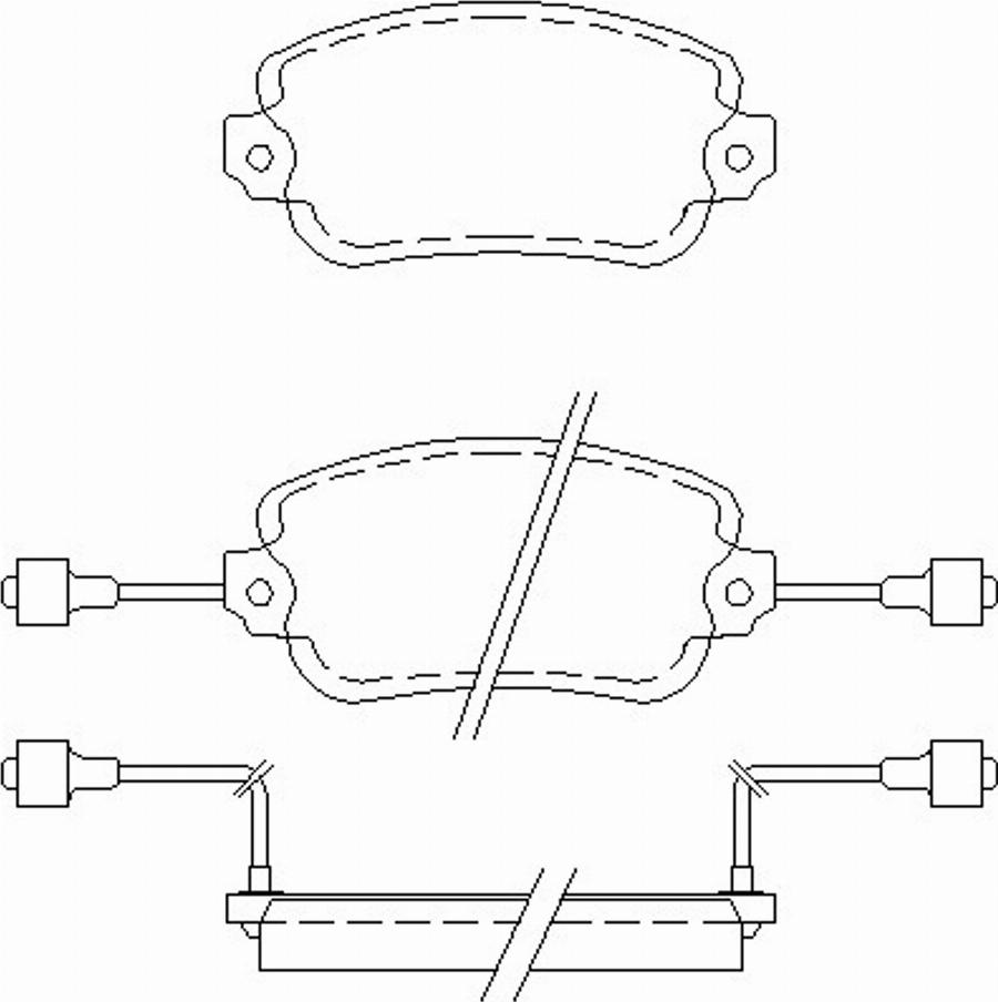 Pagid T0658 - Kit de plaquettes de frein, frein à disque cwaw.fr