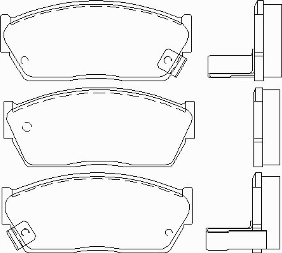 Pagid T0001 - Kit de plaquettes de frein, frein à disque cwaw.fr