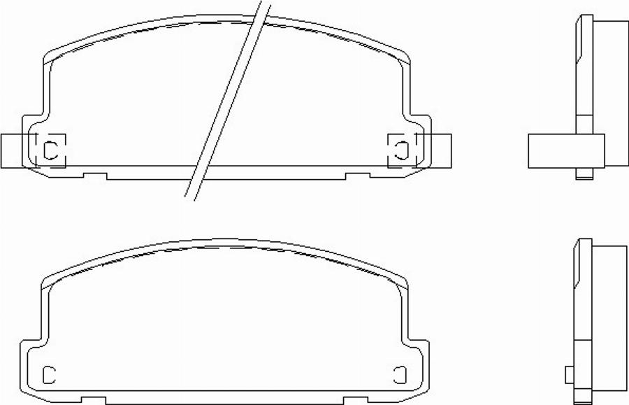 Pagid T0015 - Kit de plaquettes de frein, frein à disque cwaw.fr