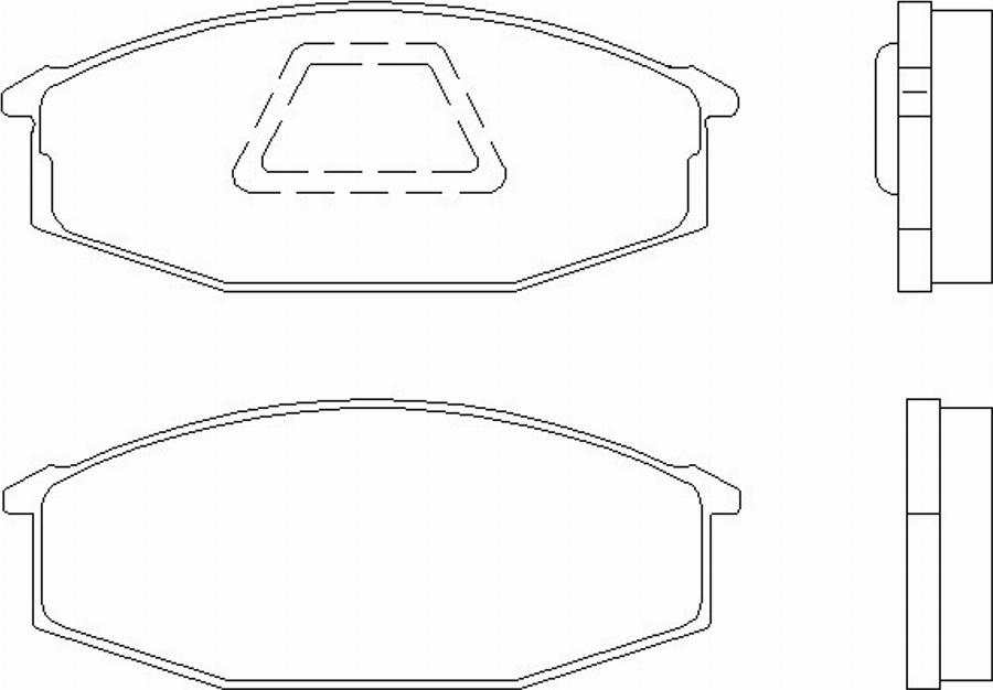 Pagid T0030 - Kit de plaquettes de frein, frein à disque cwaw.fr