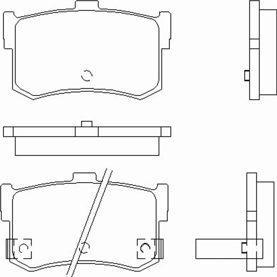 Pagid T 0369 - Kit de plaquettes de frein, frein à disque cwaw.fr