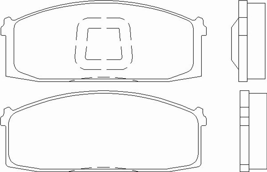 Pagid T0319 - Kit de plaquettes de frein, frein à disque cwaw.fr