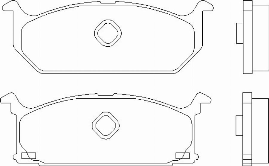 Pagid T0339 - Kit de plaquettes de frein, frein à disque cwaw.fr