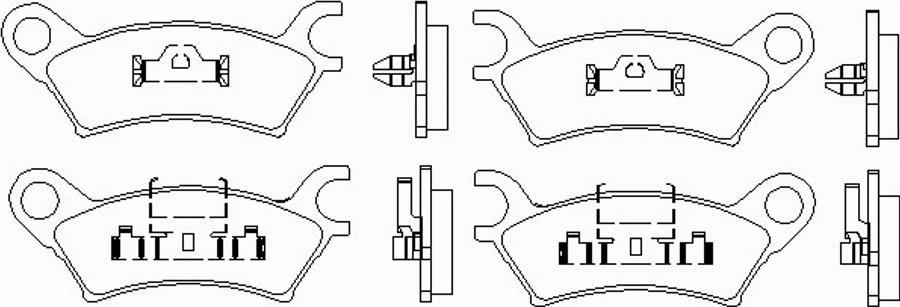 Pagid T0323 - Kit de plaquettes de frein, frein à disque cwaw.fr