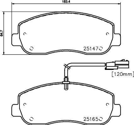 Pagid T1969 - Kit de plaquettes de frein, frein à disque cwaw.fr