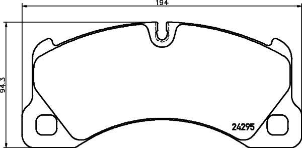 Pagid T1626 - Kit de plaquettes de frein, frein à disque cwaw.fr