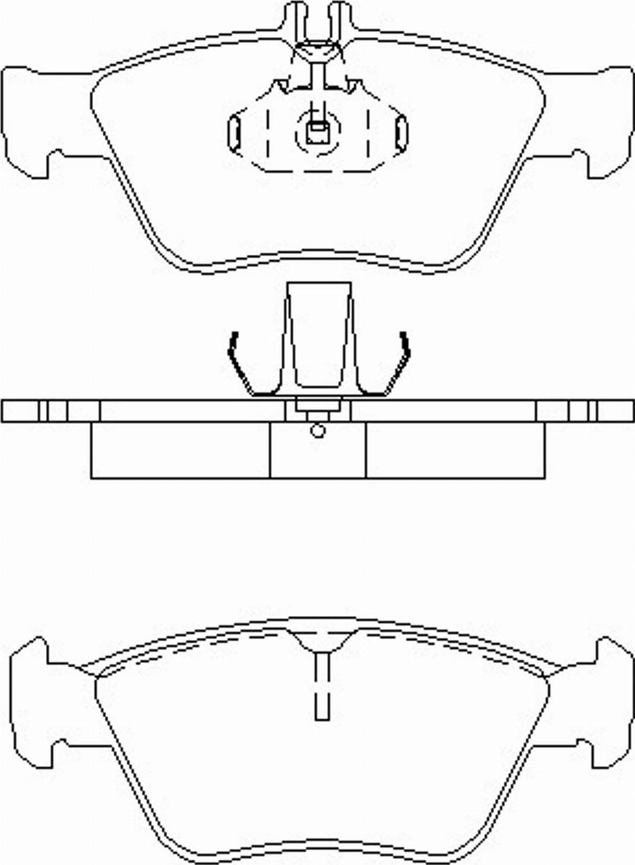 Pagid T1091EP - Kit de plaquettes de frein, frein à disque cwaw.fr