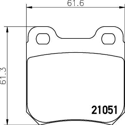 Pagid T1015 - Kit de plaquettes de frein, frein à disque cwaw.fr