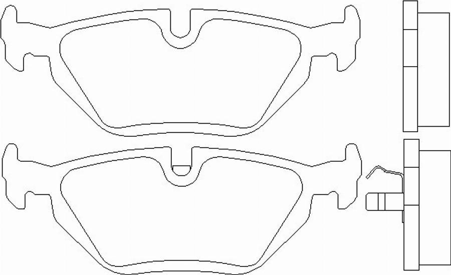 Pagid T1039EP - Kit de plaquettes de frein, frein à disque cwaw.fr