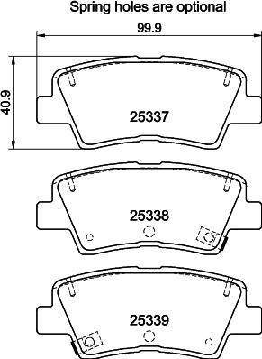 Pagid T3194 - Kit de plaquettes de frein, frein à disque cwaw.fr