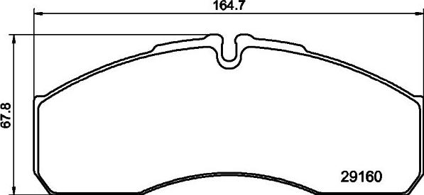 Pagid T3154 - Kit de plaquettes de frein, frein à disque cwaw.fr