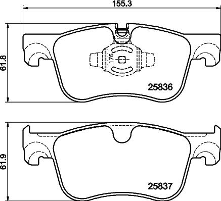 Pagid T2930 - Kit de plaquettes de frein, frein à disque cwaw.fr