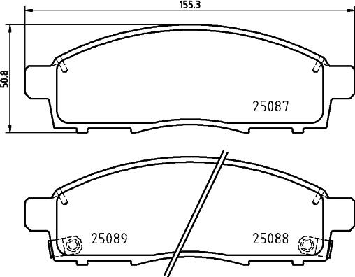 Pagid T2456 - Kit de plaquettes de frein, frein à disque cwaw.fr