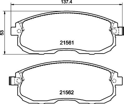 Pagid T2513 - Kit de plaquettes de frein, frein à disque cwaw.fr