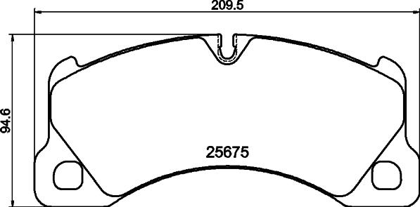 Pagid T2884 - Kit de plaquettes de frein, frein à disque cwaw.fr