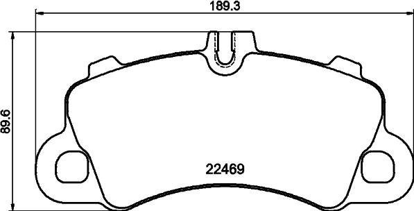 Pagid T2905 - Kit de plaquettes de frein, frein à disque cwaw.fr