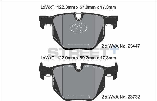 PAGID Racing T8031SP2001 - Kit de plaquettes de frein, frein à disque cwaw.fr