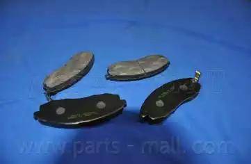 Parts-Mall PKA-007 - Kit de plaquettes de frein, frein à disque cwaw.fr