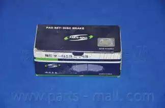 Parts-Mall PKA-032-S - Kit de plaquettes de frein, frein à disque cwaw.fr