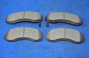 Parts-Mall PKB-009-S - Kit de plaquettes de frein, frein à disque cwaw.fr