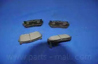 Parts-Mall PKB-008-S - Kit de plaquettes de frein, frein à disque cwaw.fr