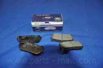 Parts-Mall PKB-008 - Kit de plaquettes de frein, frein à disque cwaw.fr