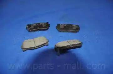 Parts-Mall PKB-008 - Kit de plaquettes de frein, frein à disque cwaw.fr