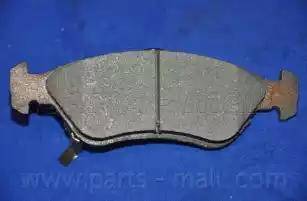 Parts-Mall PKB-007-S - Kit de plaquettes de frein, frein à disque cwaw.fr