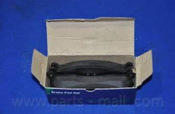 Parts-Mall PKB-015 - Kit de plaquettes de frein, frein à disque cwaw.fr