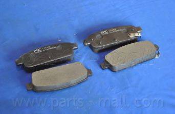 Parts-Mall PKC-024-S - Kit de plaquettes de frein, frein à disque cwaw.fr