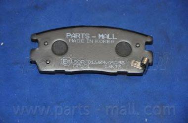 Parts-Mall PKC-E21 - Kit de plaquettes de frein, frein à disque cwaw.fr