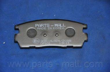 Parts-Mall PKC-E21 - Kit de plaquettes de frein, frein à disque cwaw.fr