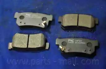 Parts-Mall PKD-004-S - Kit de plaquettes de frein, frein à disque cwaw.fr