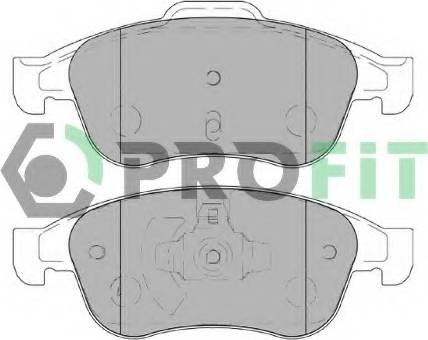 Parts-Mall PKE-009 - Kit de plaquettes de frein, frein à disque cwaw.fr