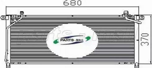 Parts-Mall PXNC2-010 - Condensateur, climatisation cwaw.fr