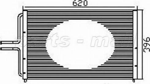 Parts-Mall PXNCX-061Y - Condensateur, climatisation cwaw.fr