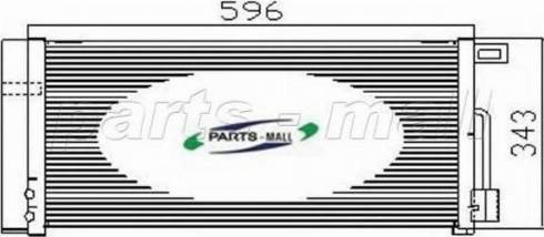 Parts-Mall PXNCX-030G - Condensateur, climatisation cwaw.fr