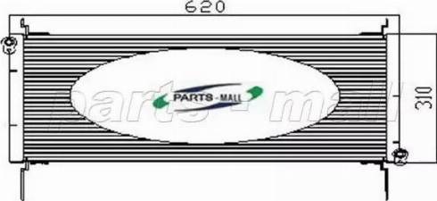 Parts-Mall PXNCX-023G - Condensateur, climatisation cwaw.fr