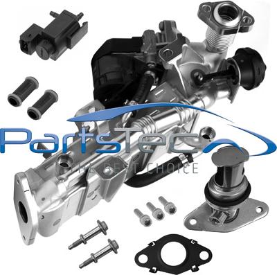 PartsTec PTA510-3023 - Radiateur, réaspiration des gaz d'échappement cwaw.fr