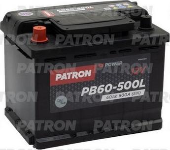 Patron PB60-500L - Batterie de démarrage cwaw.fr